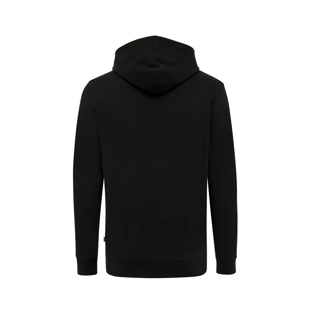 Iqoniq Jasper majica s kapuljačom od recikliranog pamuka T9400 black 4XL-5