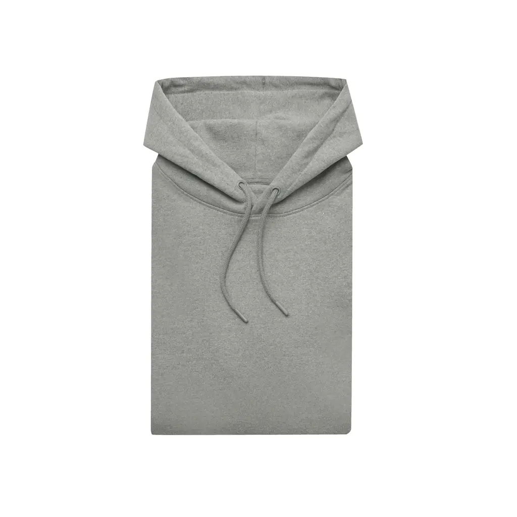 Iqoniq Torres majica s kapuljačom od recikliranog pamuka, neobojena T9401 heather grey 4XL-11