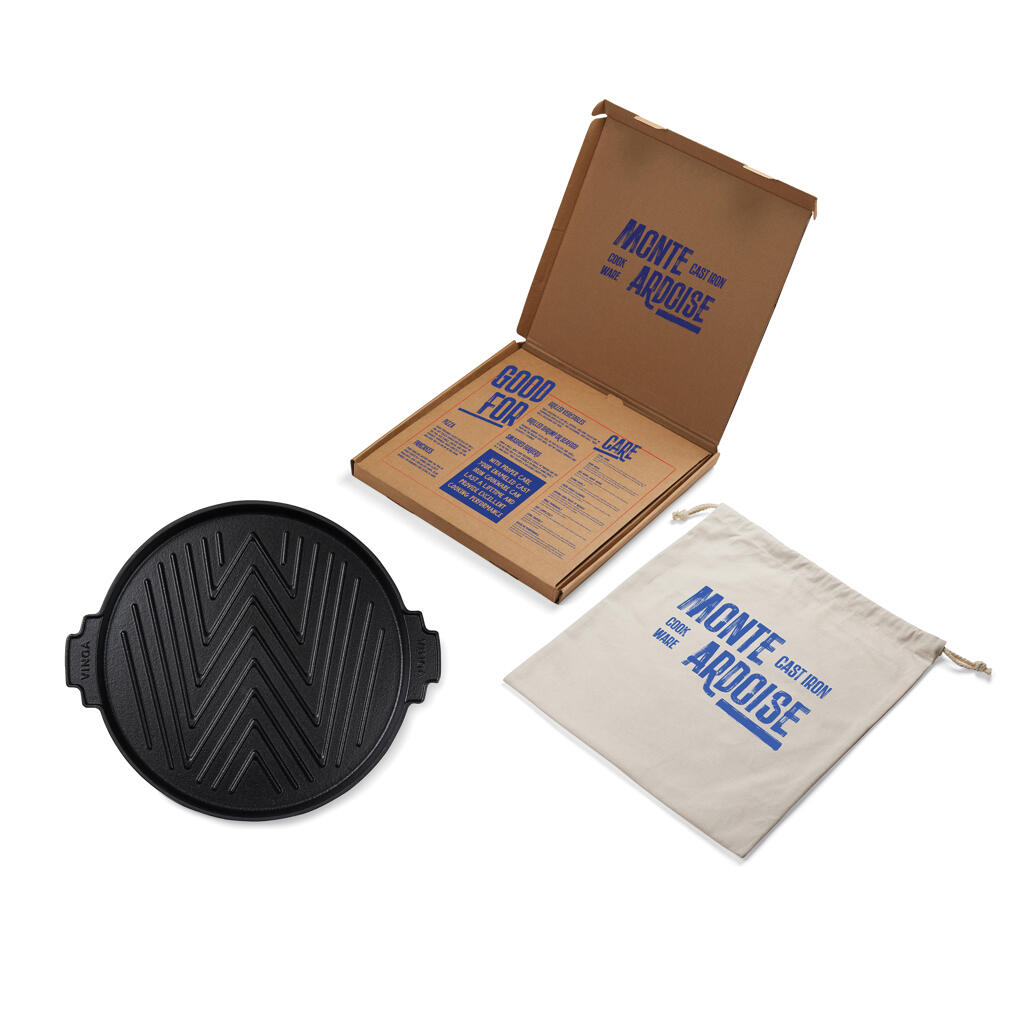 Rešetka za roštilj, 30cm VINGA Monte Ardoise V26124 black-6