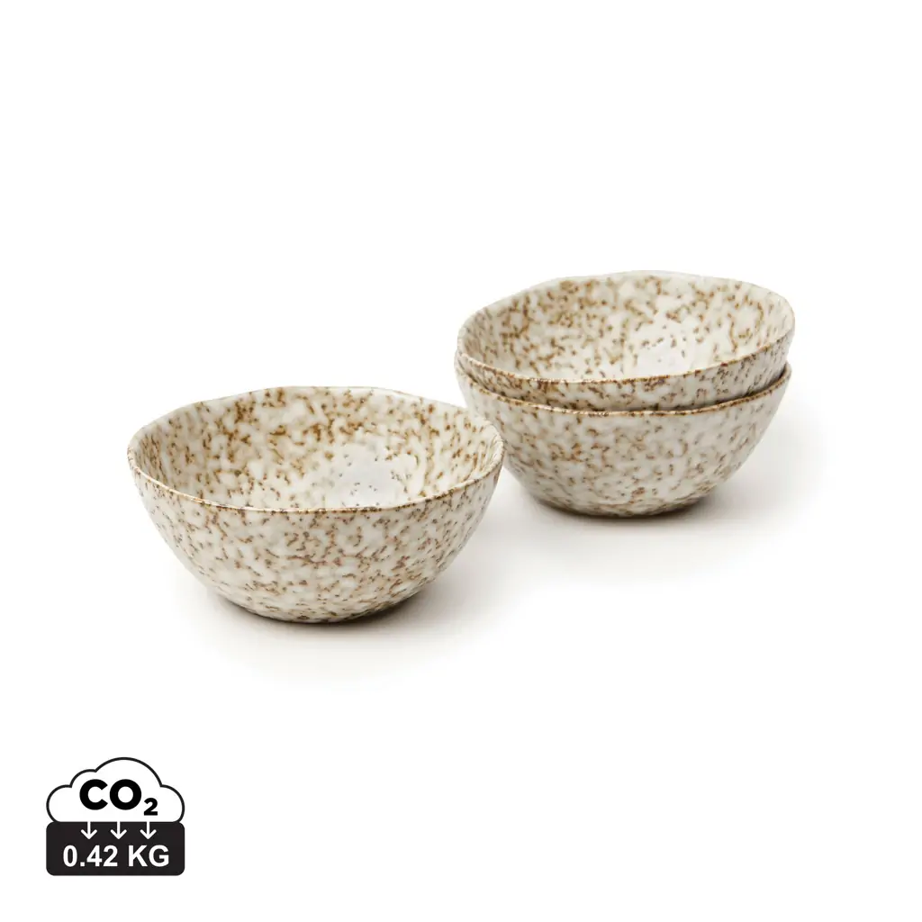 Trodjelni set mini zdjela VINGA Nuvem V26702 beige-8