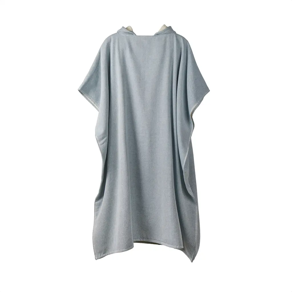 Hammam poncho VINGA V41720 navy-1