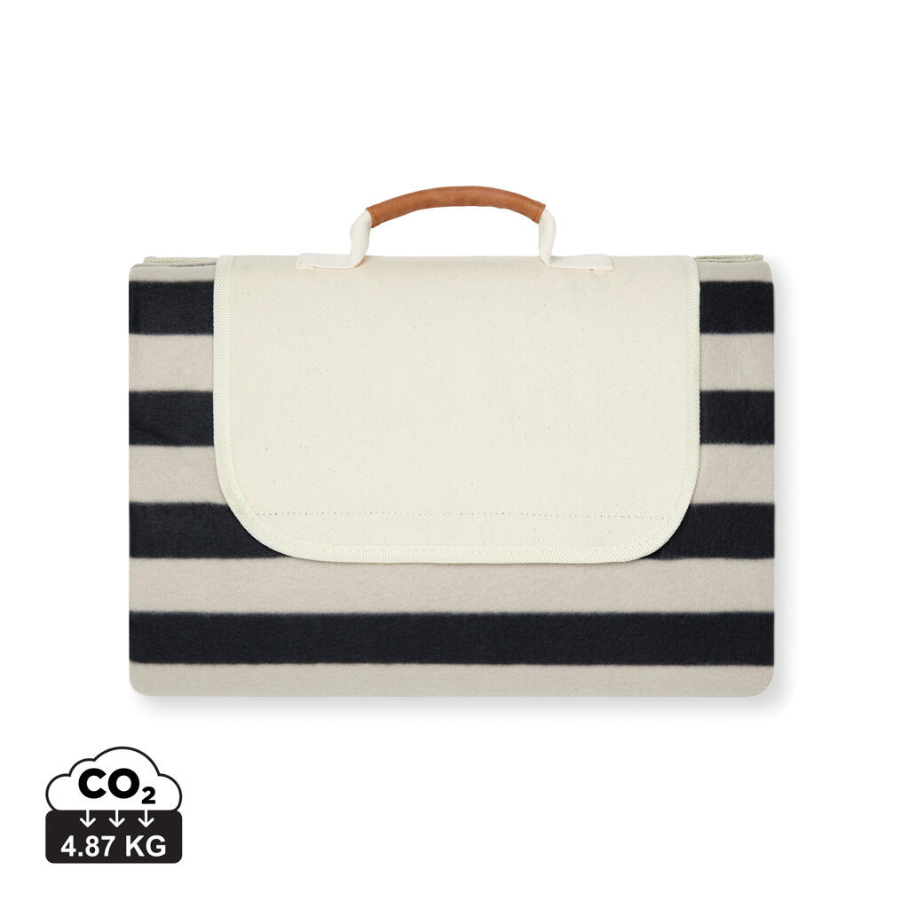 Piknik deka velika VINGA Alba GRS RPET V459000 black-0