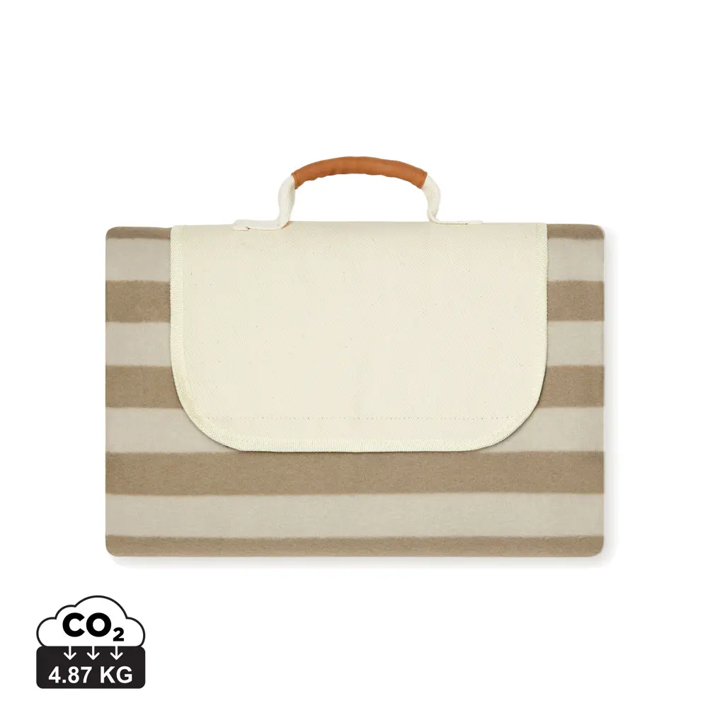 Piknik deka velika VINGA Alba GRS RPET V459000 brown-0