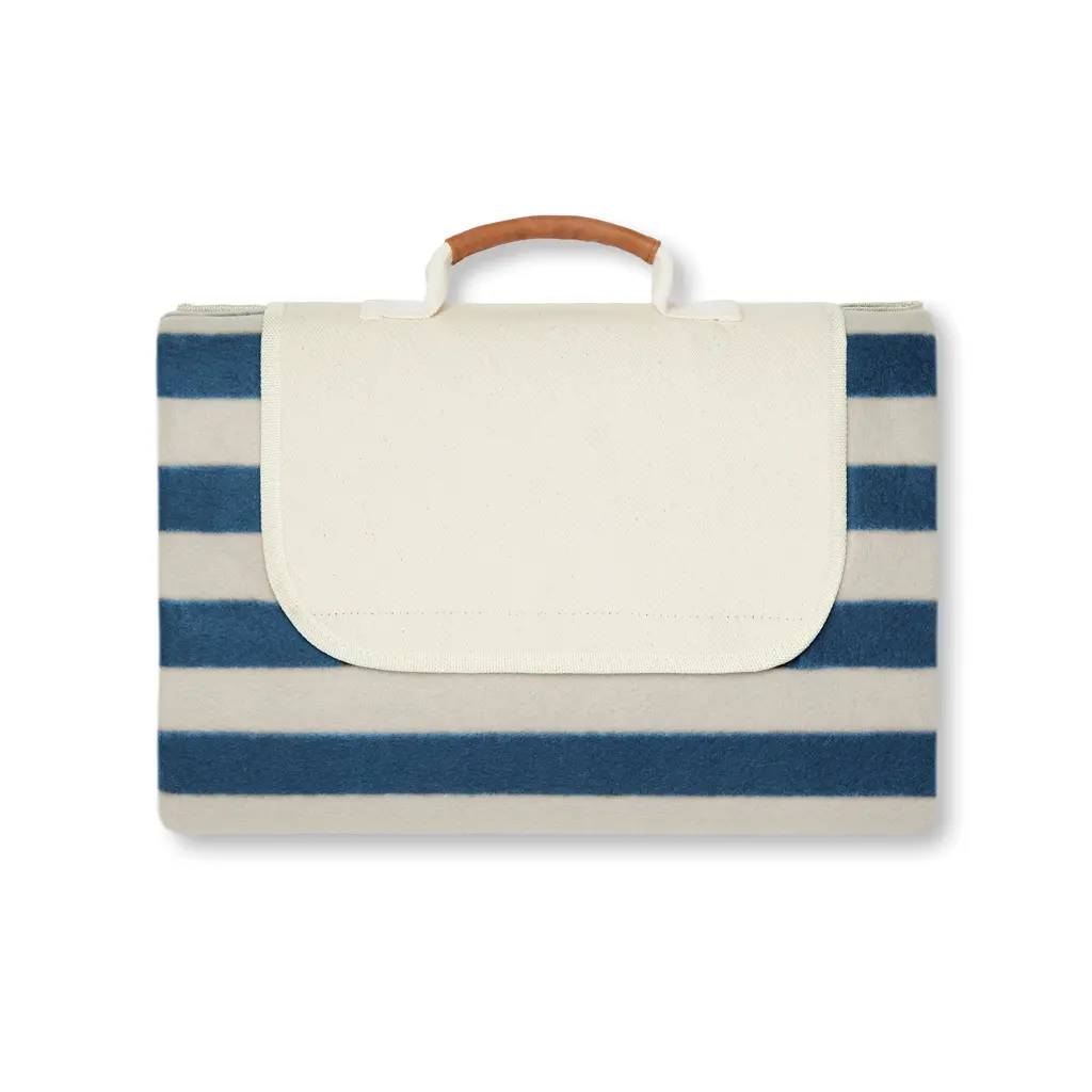 Piknik deka velika VINGA Alba GRS RPET V459000 navy-1