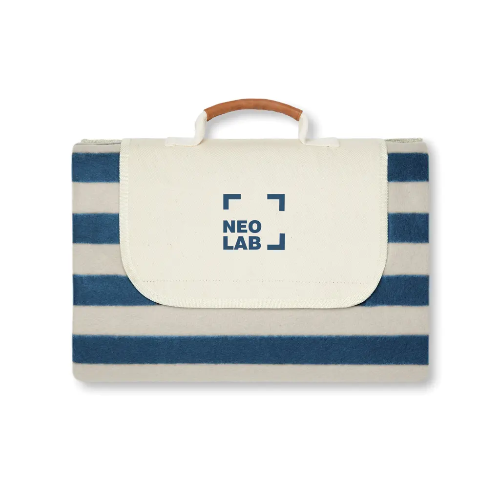 Piknik deka velika VINGA Alba GRS RPET V459000 navy-3
