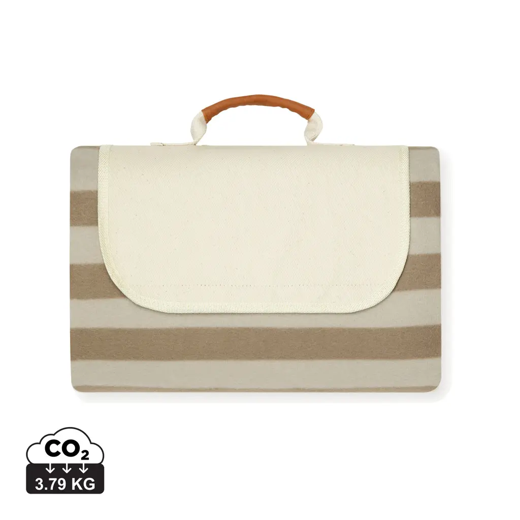 Piknik deka srednja VINGA Alba GRS RPET V459001 brown-0