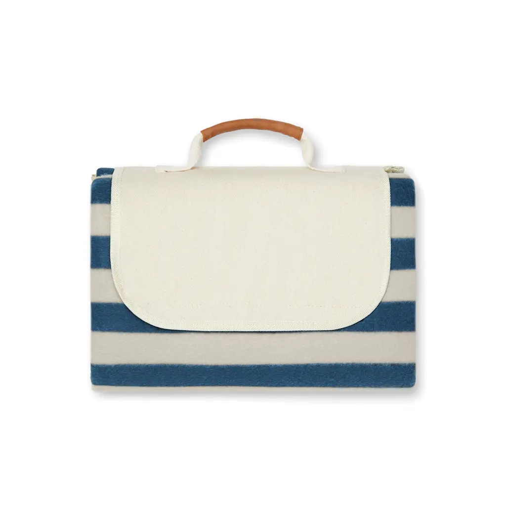 Piknik deka srednja VINGA Alba GRS RPET V459001 navy-1