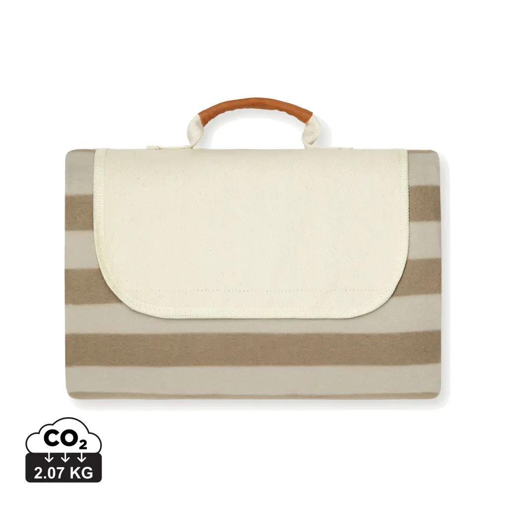 Piknik deka mala VINGA Alba GRS RPET V45901 brown-0