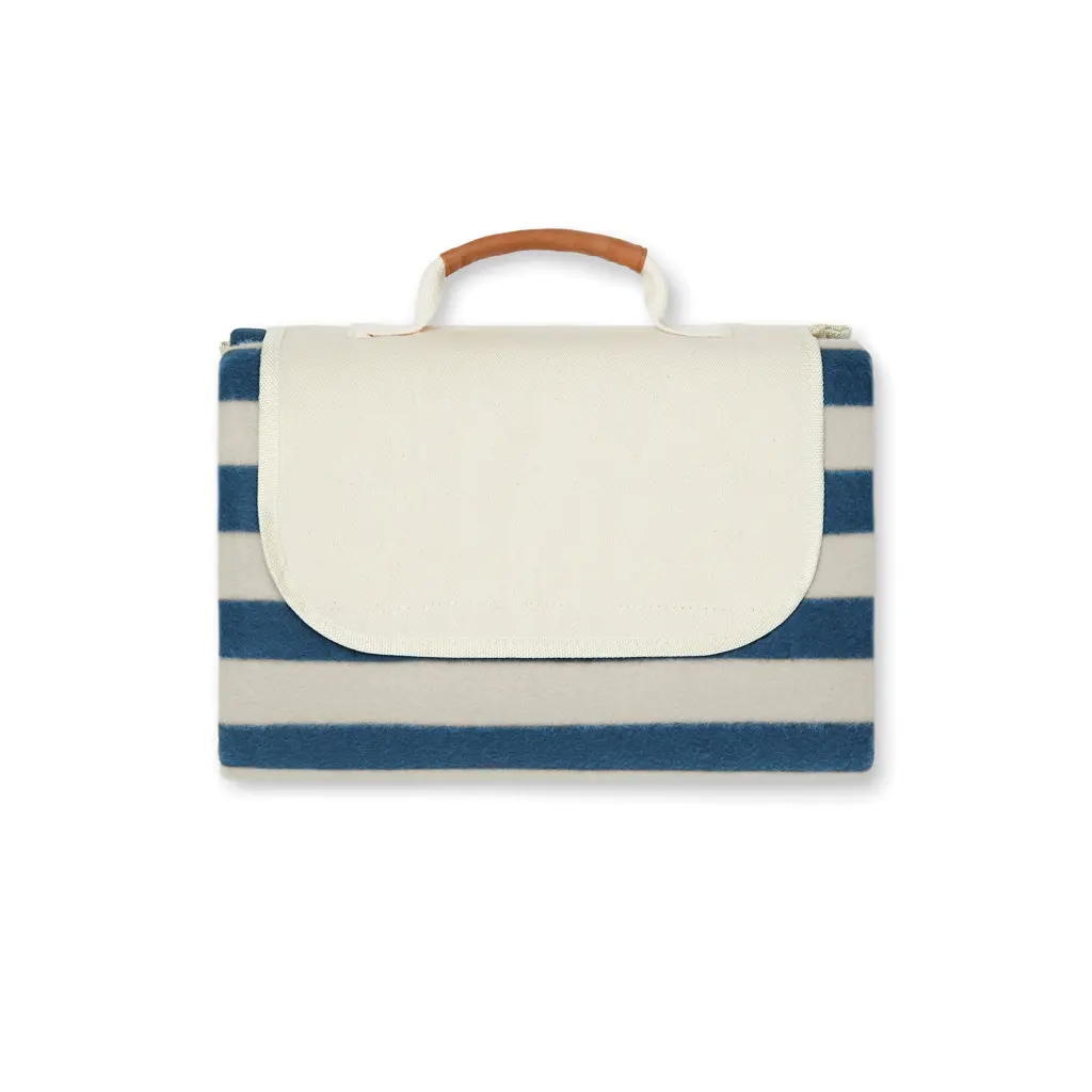 Piknik deka mala VINGA Alba GRS RPET V45901 navy-1