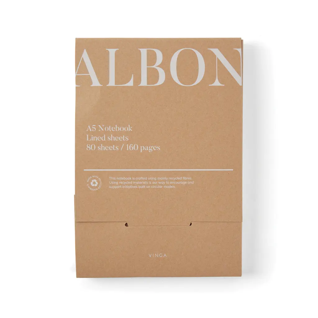 Rokovnik VINGA Albon GRS V77301 black-8