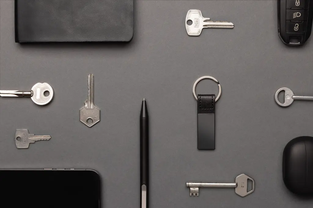 Privjesak za ključeve Luxury PU P191.64 black-12