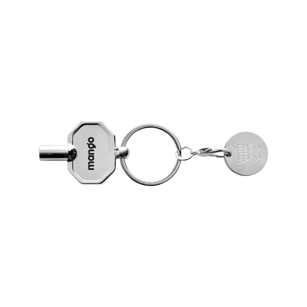 Privjesak za ključeve s novčićem P191.70 silver-2