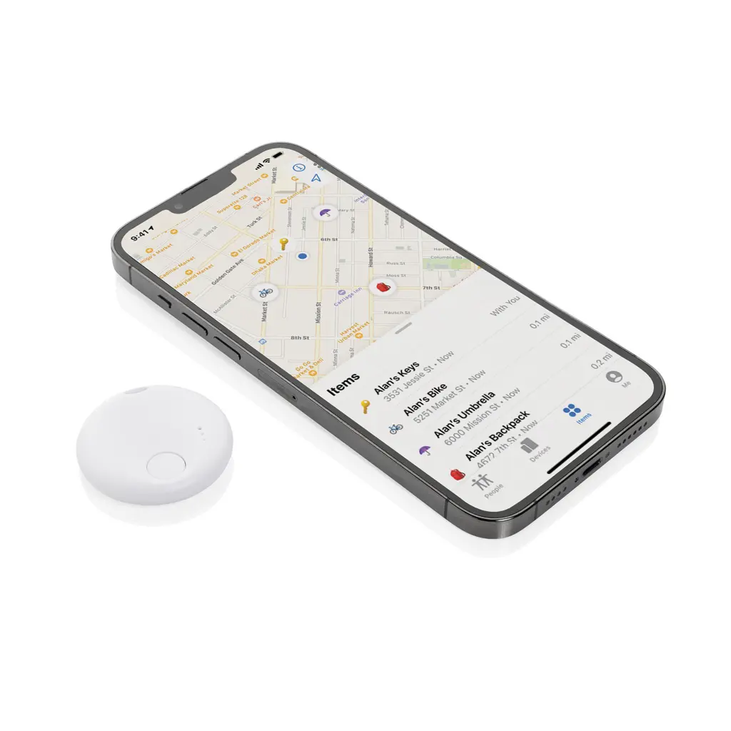 Detektor - privjesak za ključeve FindMate RCS P301.60 white-5