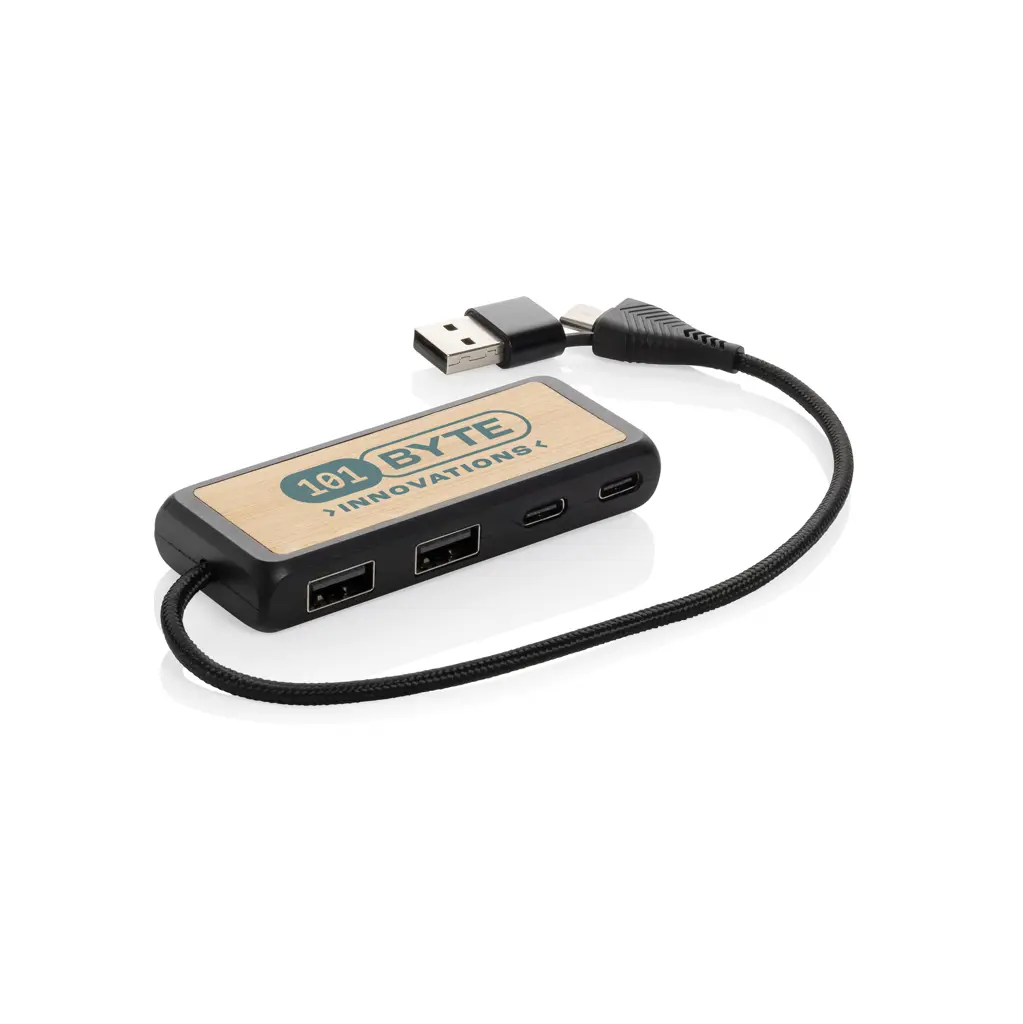 USB hub Link RCS P308.56 black-3