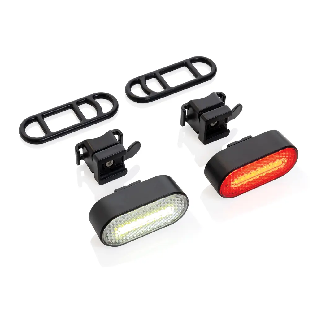 Set USB rasvjetnih svjetala za bicikle Lumino RCS P513.84 black-4