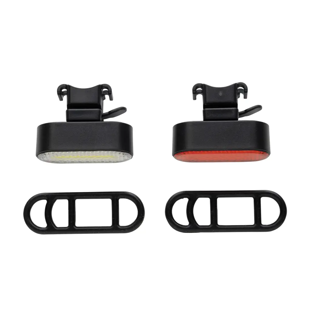 Set USB rasvjetnih svjetala za bicikle Lumino RCS P513.84 black-5