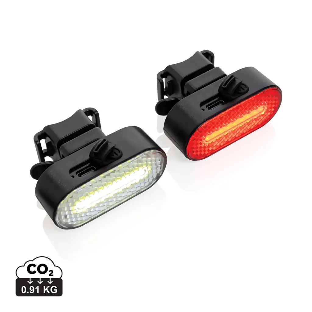 Set USB rasvjetnih svjetala za bicikle Lumino RCS P513.84 black-15 Set USB rasvjetnih svjetala za bicikle Lumino RCS P513.84 black-15