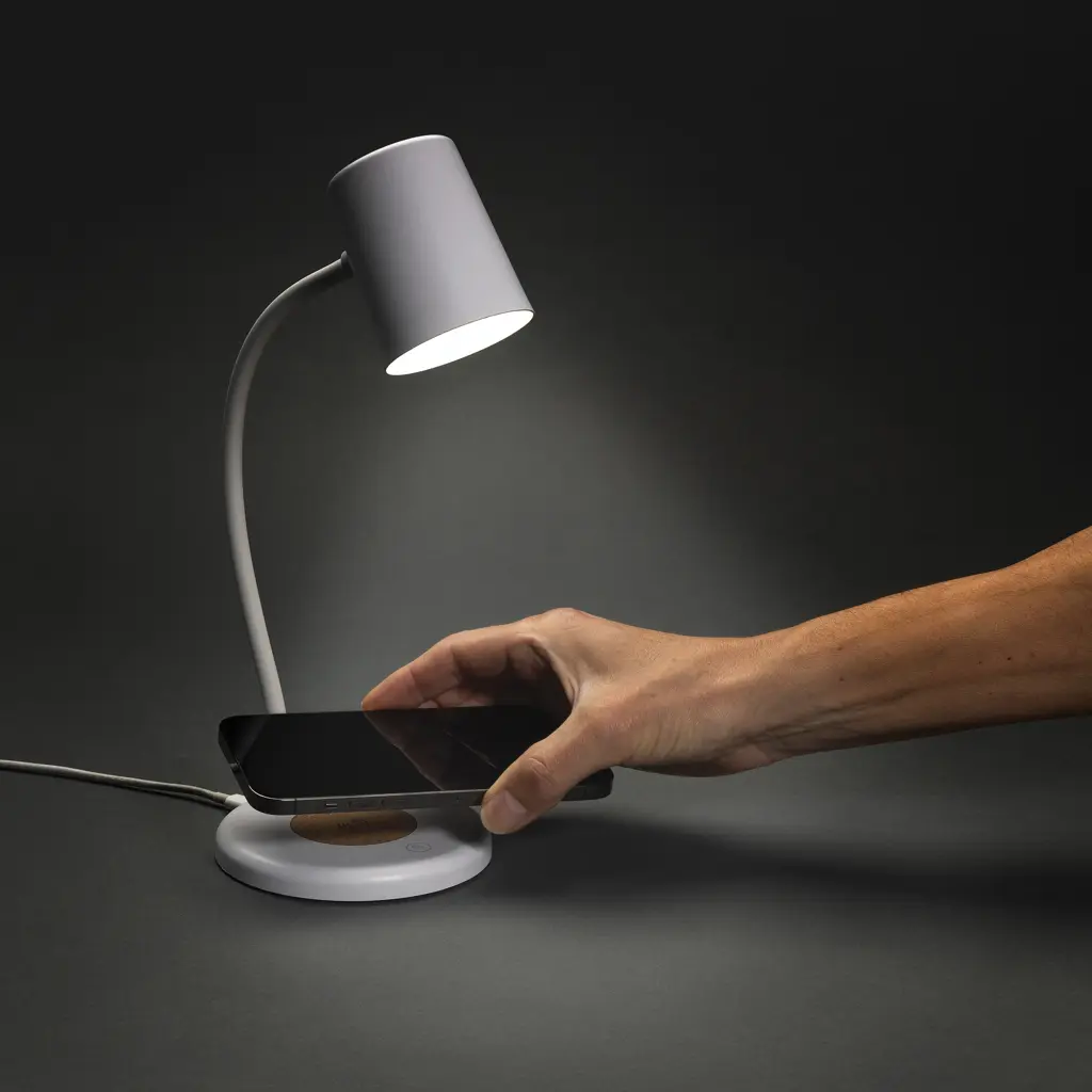 Bežična stolna lampa 15W Zenara RCS P514.03 white-8