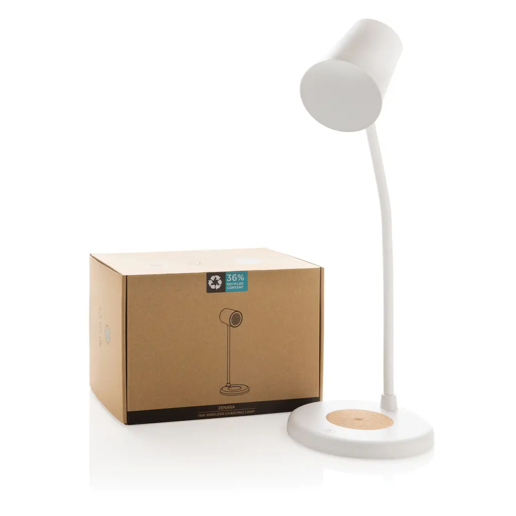 Bežična stolna lampa 15W Zenara RCS P514.03 white-14