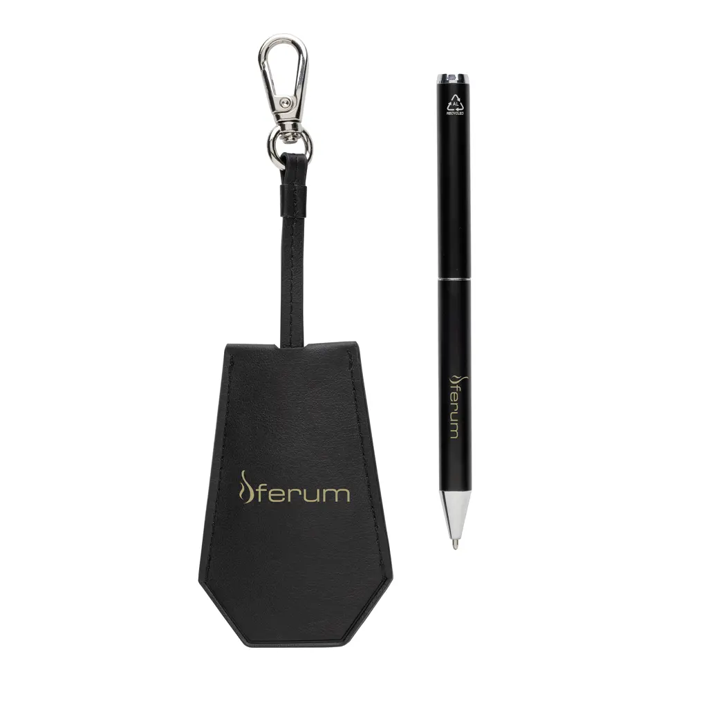 Držač za ključeve i komplet kemijska olovka SP Tula RCS P820.97 black-3
