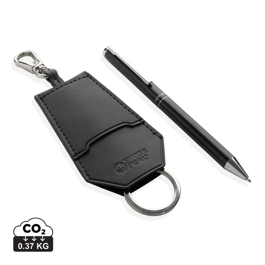Držač za ključeve i komplet kemijska olovka SP Tula RCS P820.97 black-11