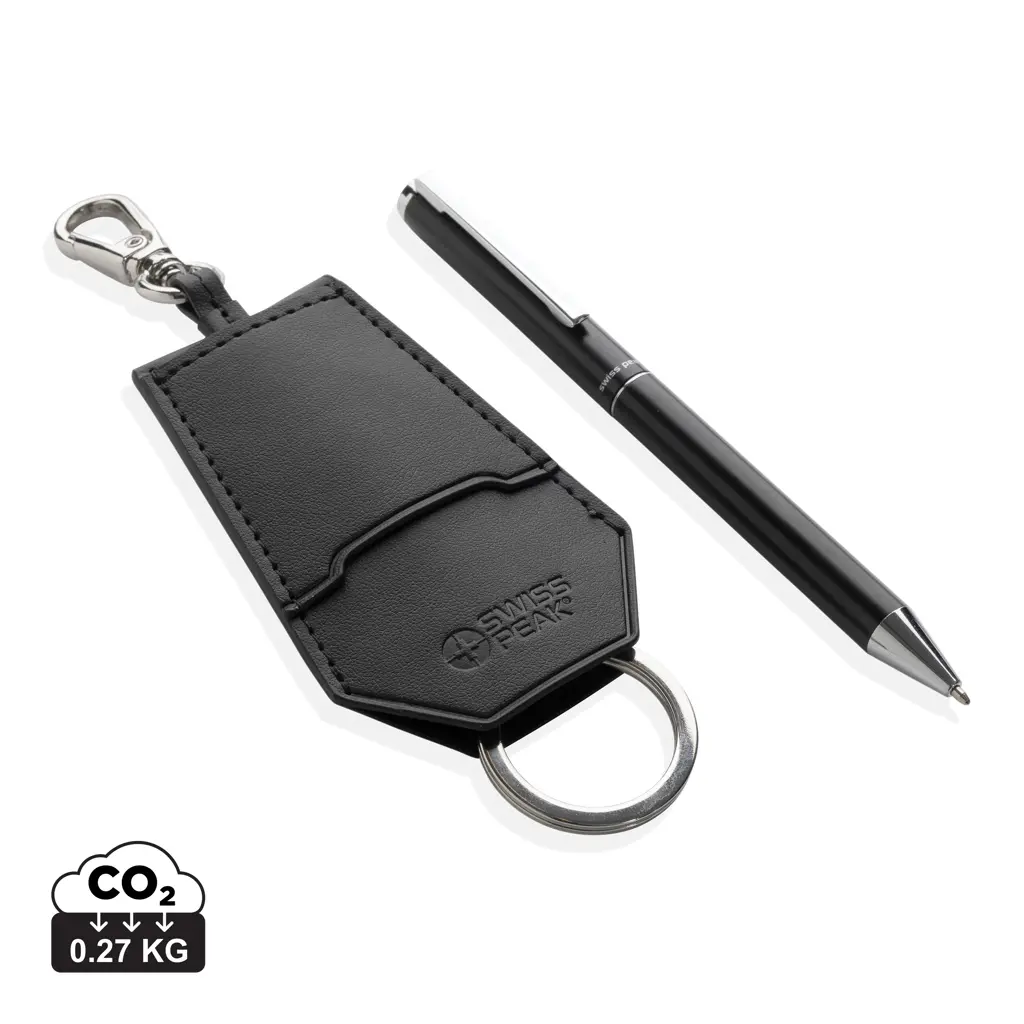 Držač za ključeve i komplet kemijska olovka SP Tula RCS P820.97 black-0