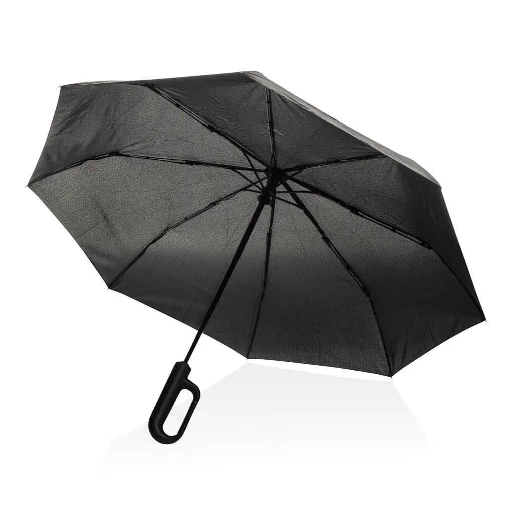 Kišobran s karabinerom Yara 21" AWARE™ RPET P850.71 black-2