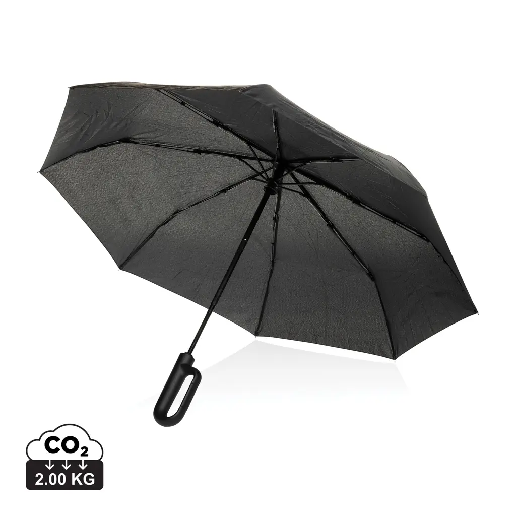 Kišobran s karabinerom Yara 21" AWARE™ RPET P850.71 black-0