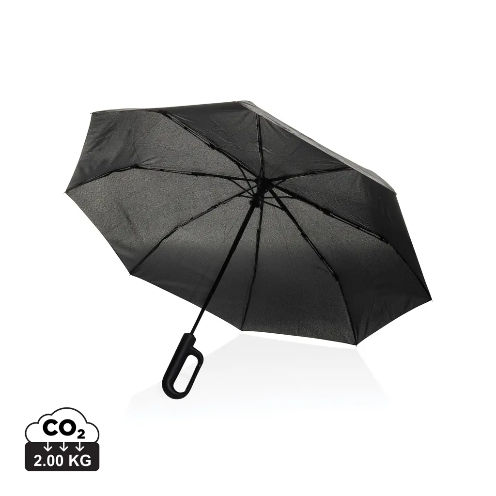 Kišobran s karabinerom Yara 21" AWARE™ RPET P850.71 black-1