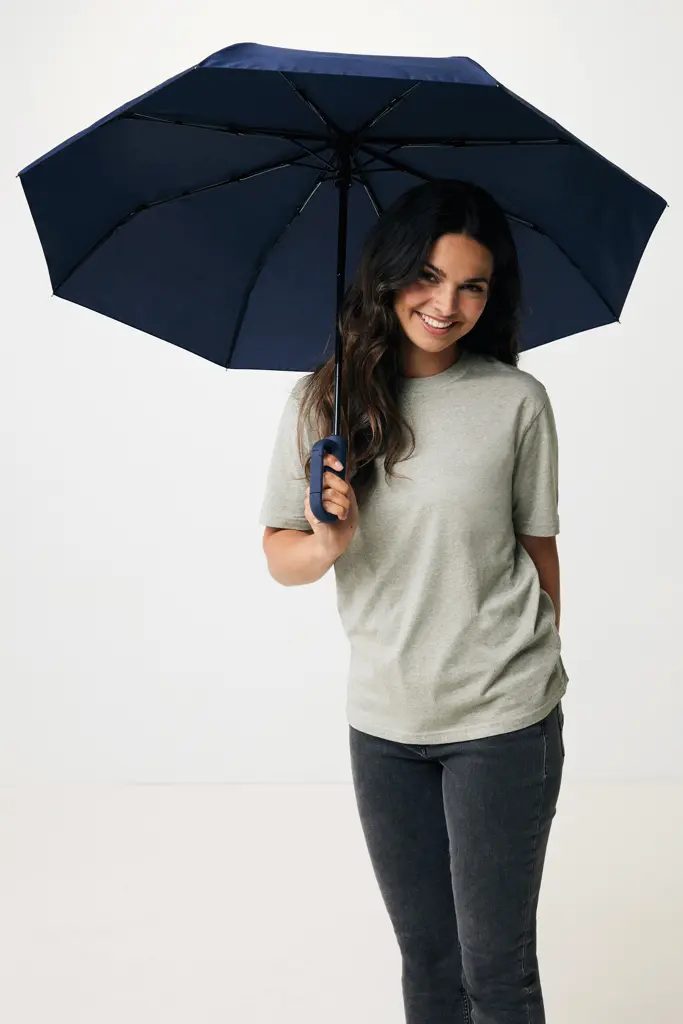 Kišobran s karabinerom Yara 21" AWARE™ RPET P850.71 navy-8