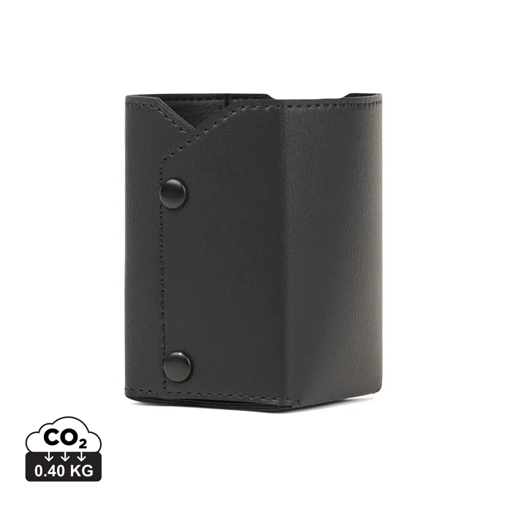 Držač za olovke VINGA Timo PU RCS RPET V30000 black-0