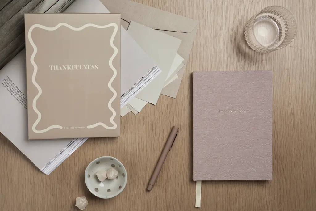 Rokovnik VINGA Thankfulness GRS V77303 beige-8