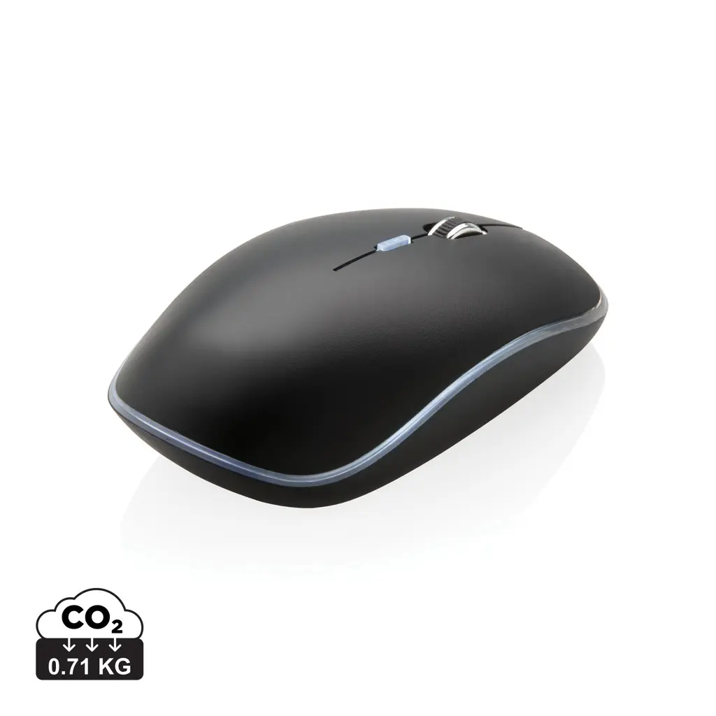 Bežični miš sa svjetlećim logotipom P300.32 black-0