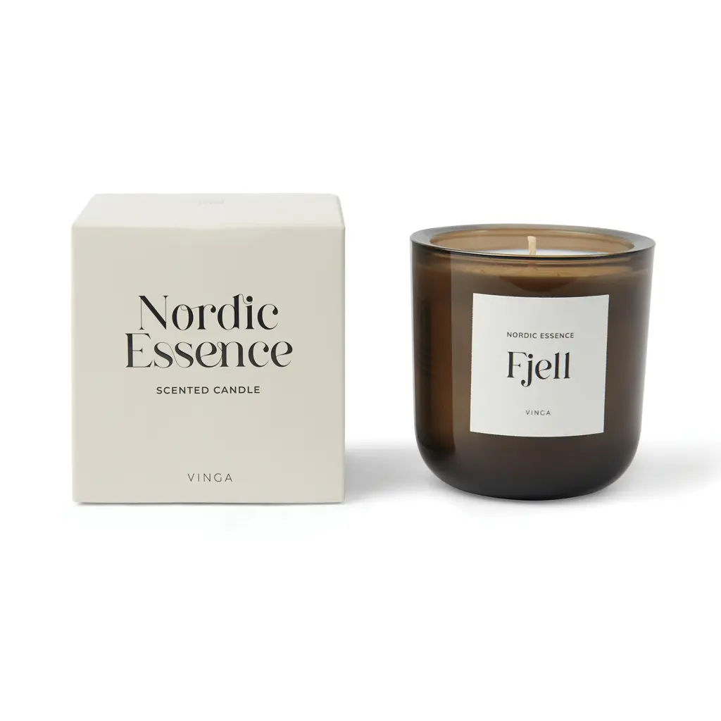 Mirisna svijeća velika Nordic essence V26205 off white-1