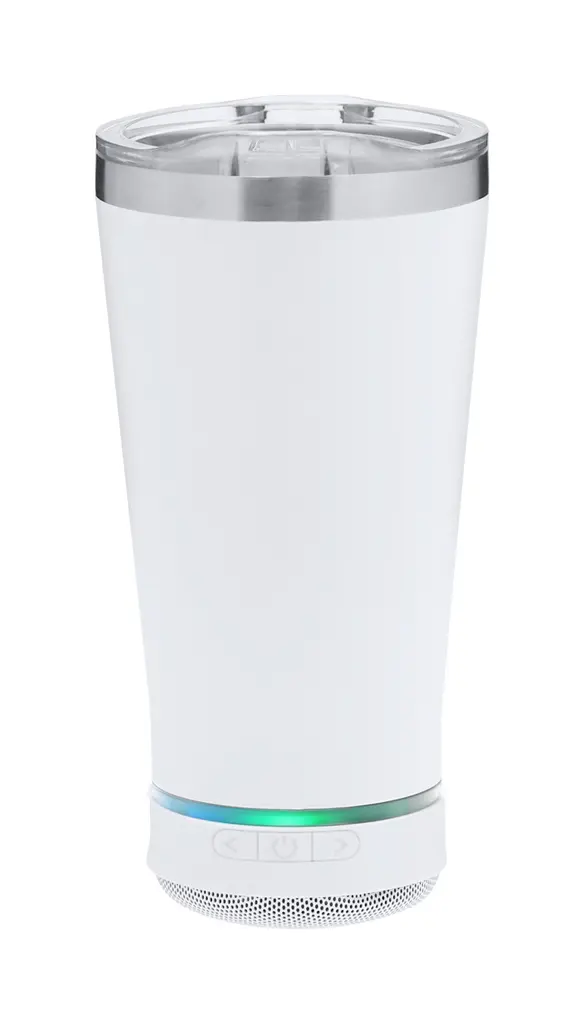 Termo šalica sa zvučnikom Duxen AP735530 white ø91×190 mm-5