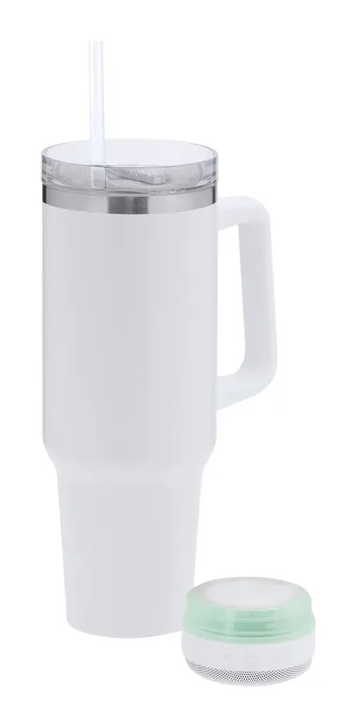 Termo šalica sa zvučnikom Frana AP735531 white ø99×300 mm-2