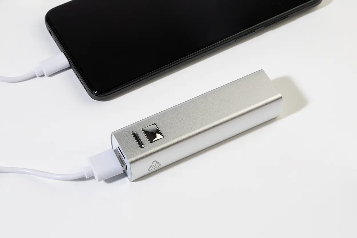 Power bank RaluBase AP735487 silver 21×94×26 mm-1