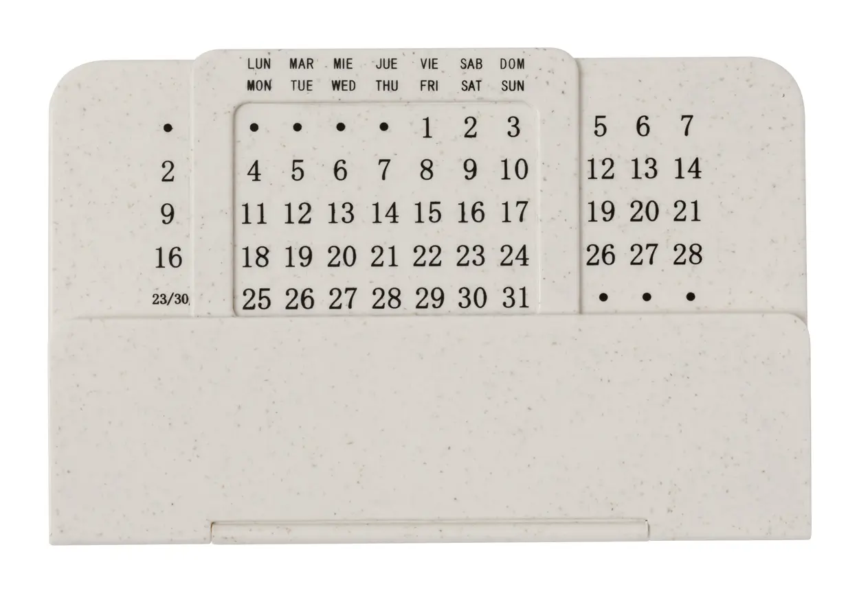 Vječni kalendar Orsen AP735488 natural 140×90×40 mm-4