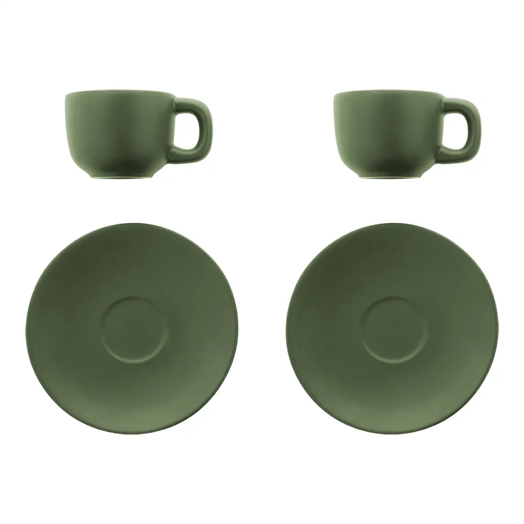 Set šalica za espresso Caturra AP800552 green 130×130×87 mm-8