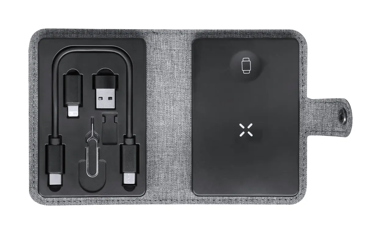 Set USB punjača Yellar AP735507 grey 84×110×25 mm-1