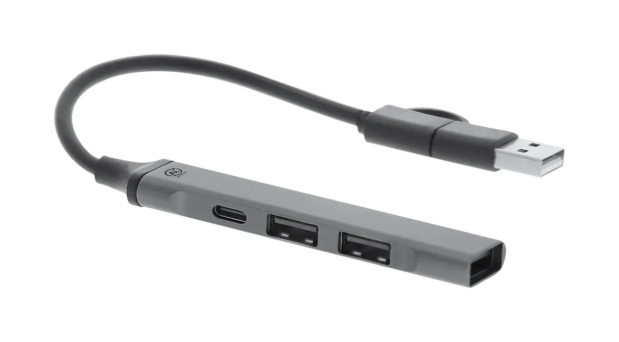 USB hub Zlip AP735513 silver 91×17×5 mm-3