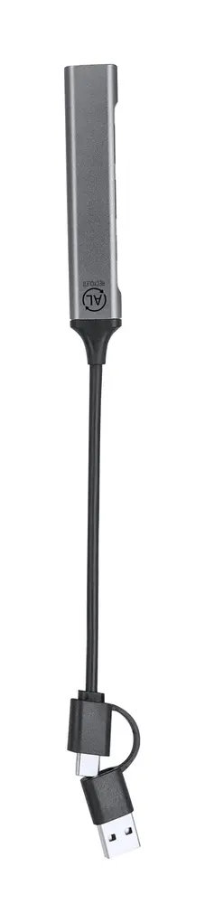 USB hub Zlip AP735513 silver 91×17×5 mm-4