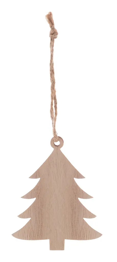 Ukras za božićno drvce Rosvik AP845187 natural 63×80×2 mm-0