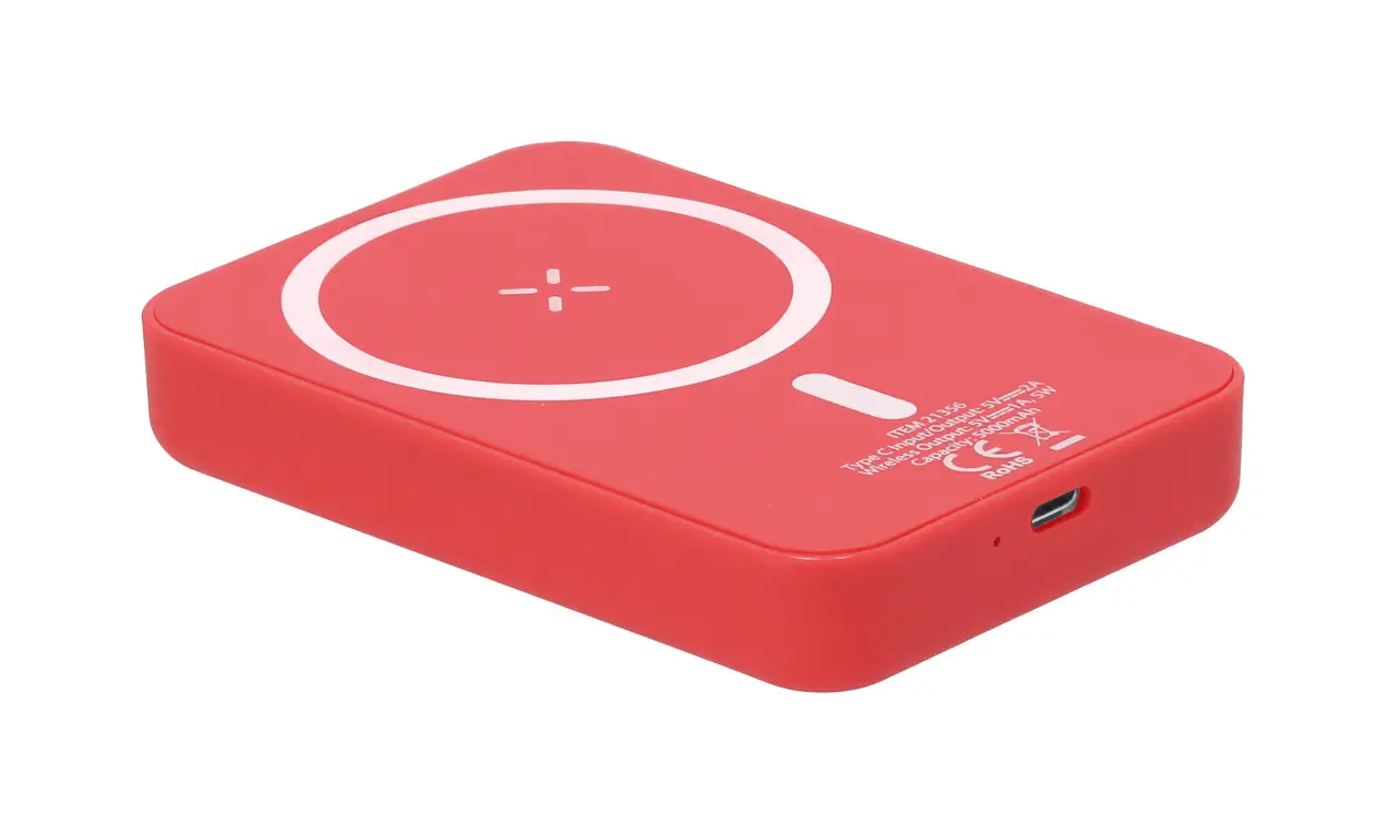 Power bank Lidan AP735538 red 64×98×16 mm-2