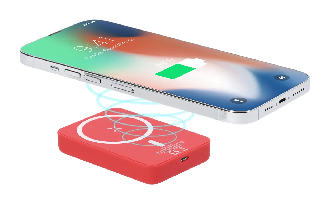 Power bank Lidan AP735538 red 64×98×16 mm-5