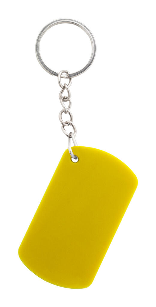 Privjesak za ključeve noža za papir Parcelo AP809622 yellow 33×57×4 mm-2