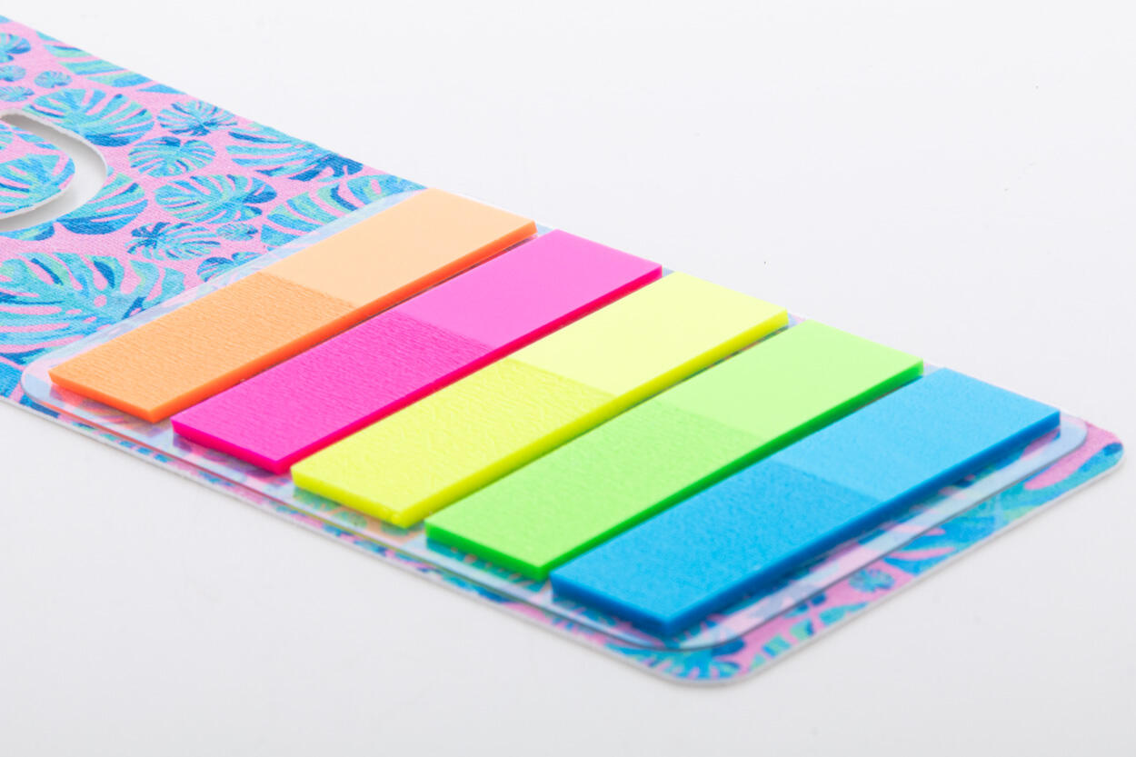 Bookmark CreaStick Seed Mark A AP716820 white 51×175×4 mm-2