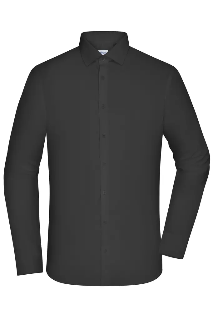 Muška slim fit košulja JN1372 black XXL-0