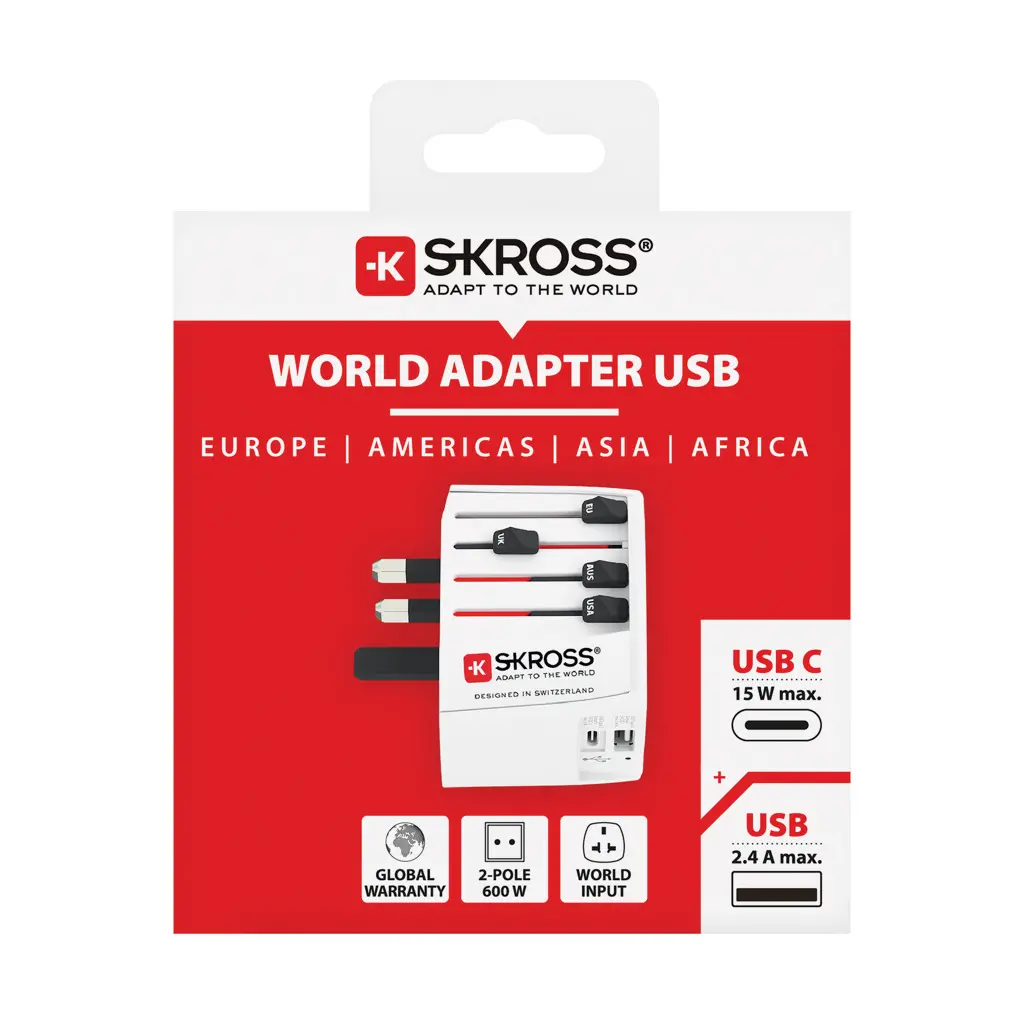 Putni adapter MUV s 2 pola SKROSS RB1.30296 white-9