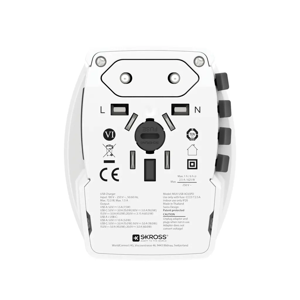 Putni adapter MUV 65W SKROSS RB1.30297 white-4